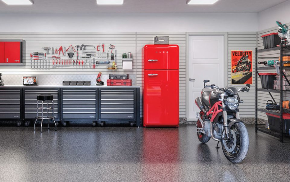 Garage flooring image
