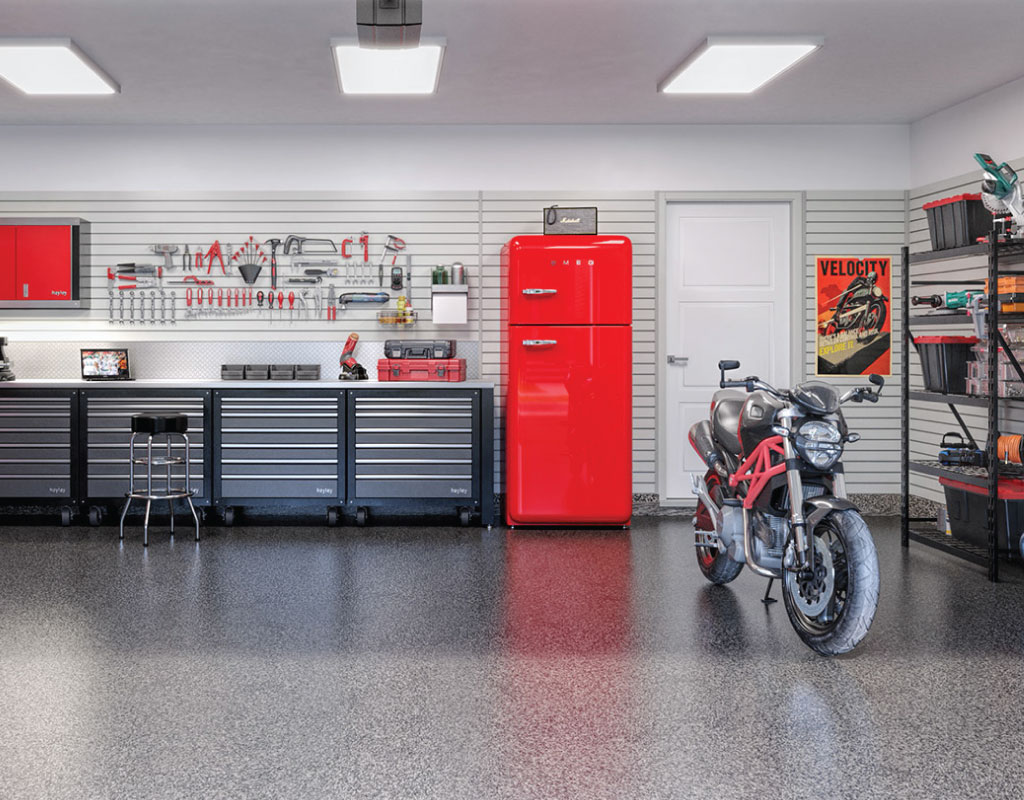 Garage flooring image