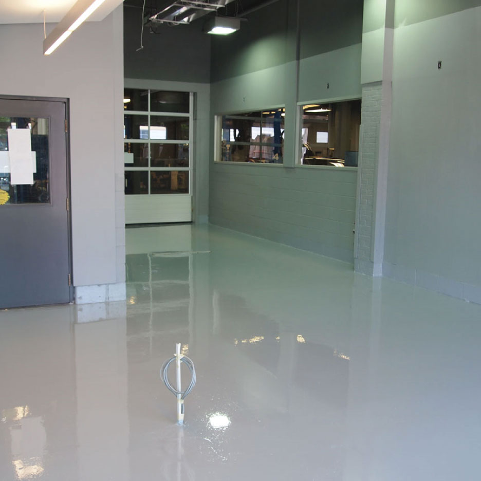 After Polished floor image